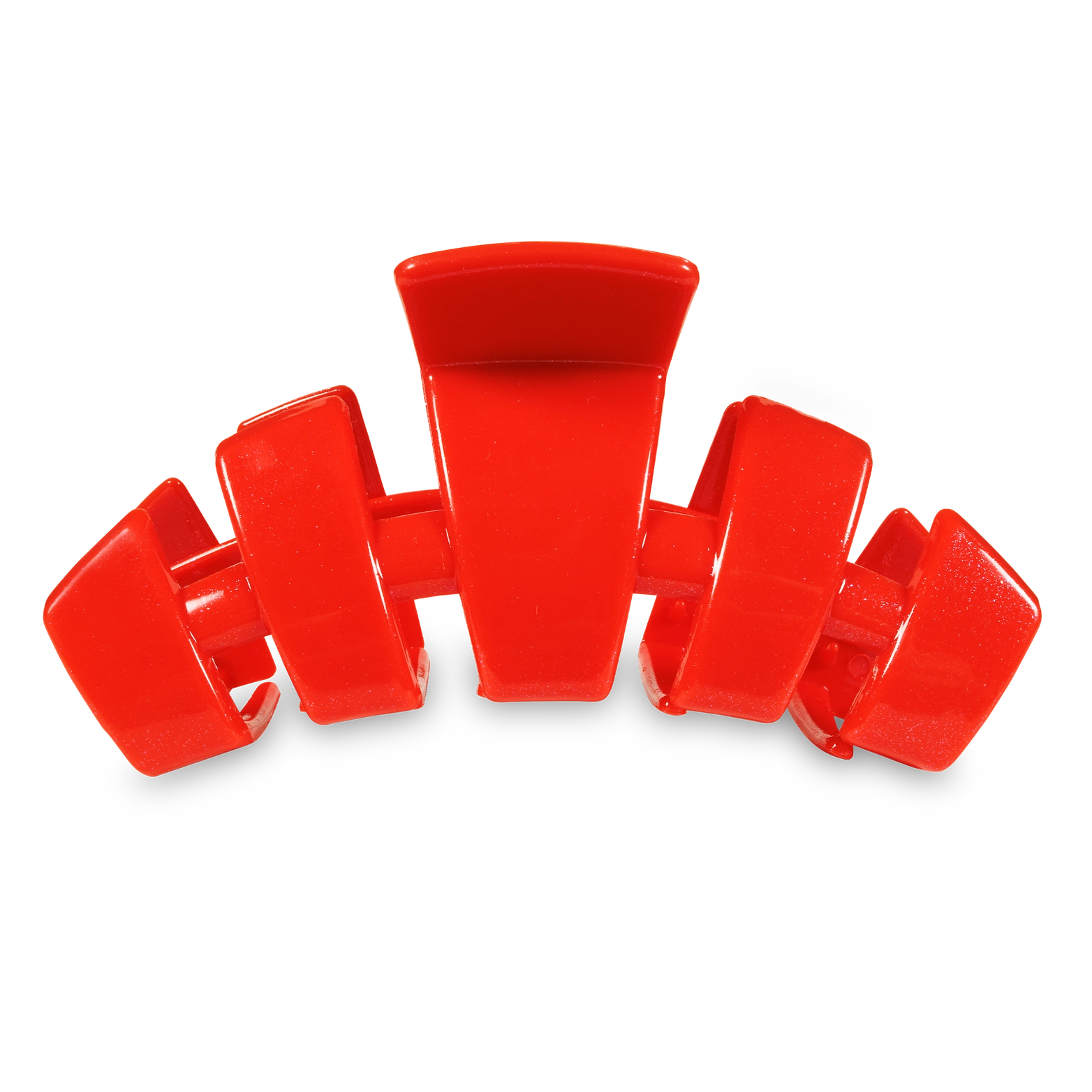 Classic Rudolf Red Large Hair Clip - Fashionable Hair Accessory for Women & Girls - Perfect for Parties, Weddings & Everyday Styling