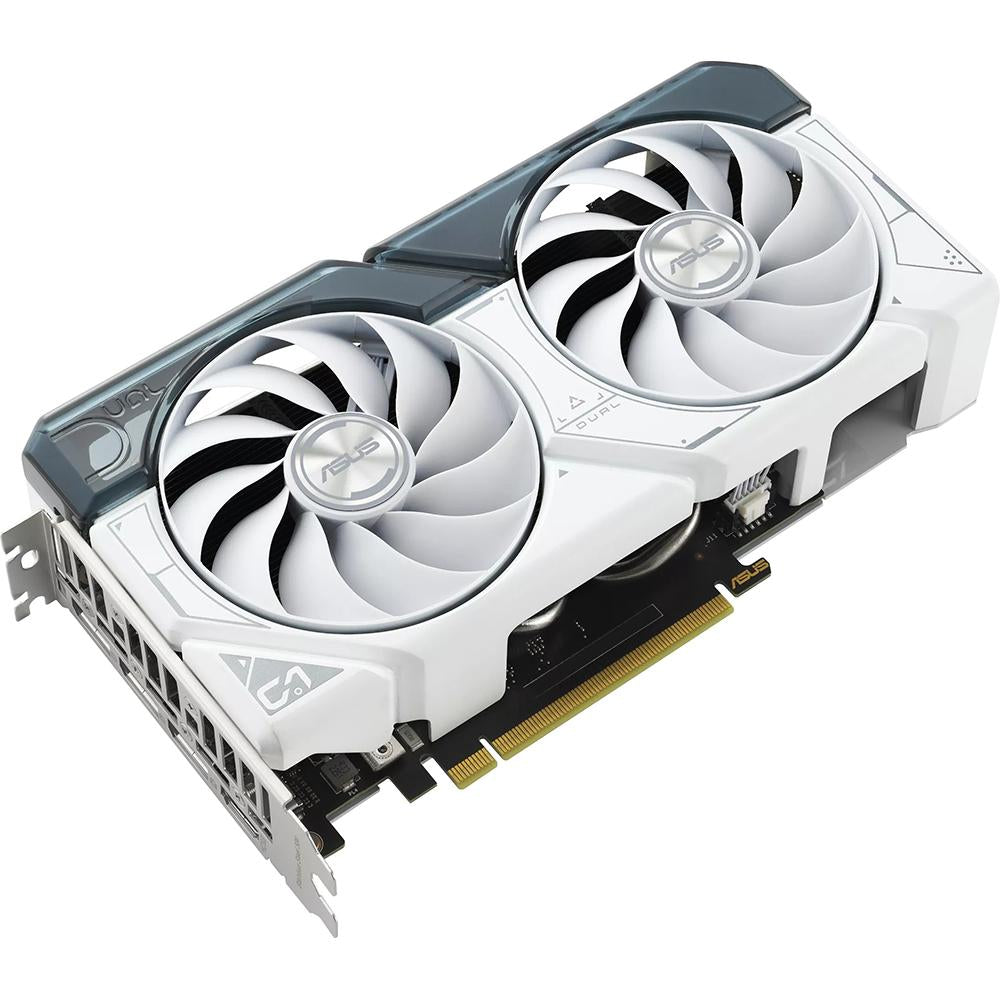 ASUS DUAL GeForce RTX 4060 8GB GDDR6 White Edition Gaming Graphics Card - Perfect for 1080p & 1440p Gaming, Streaming & Content Creation
