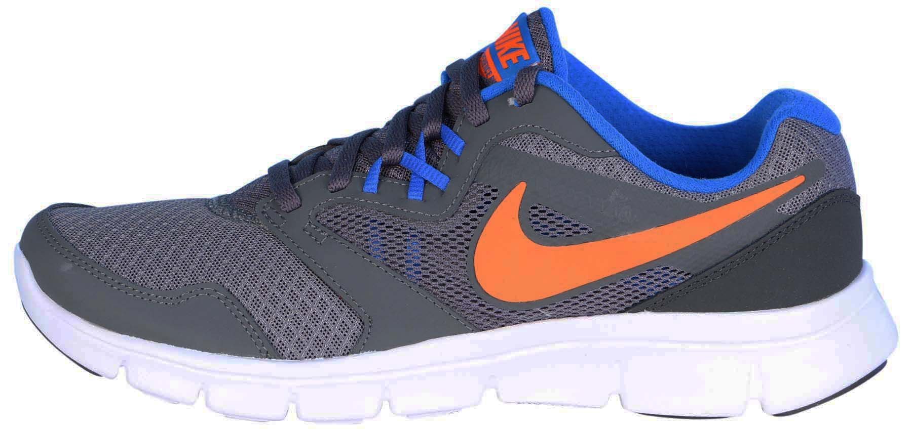 Nike Boys Flex Experience 3 (GS) Running Shoes - Cool Gray/Hyper Crimson - Size 7 | Lightweight Athletic Sneakers for Kids | Perfect for School, Sports & Daily Wear