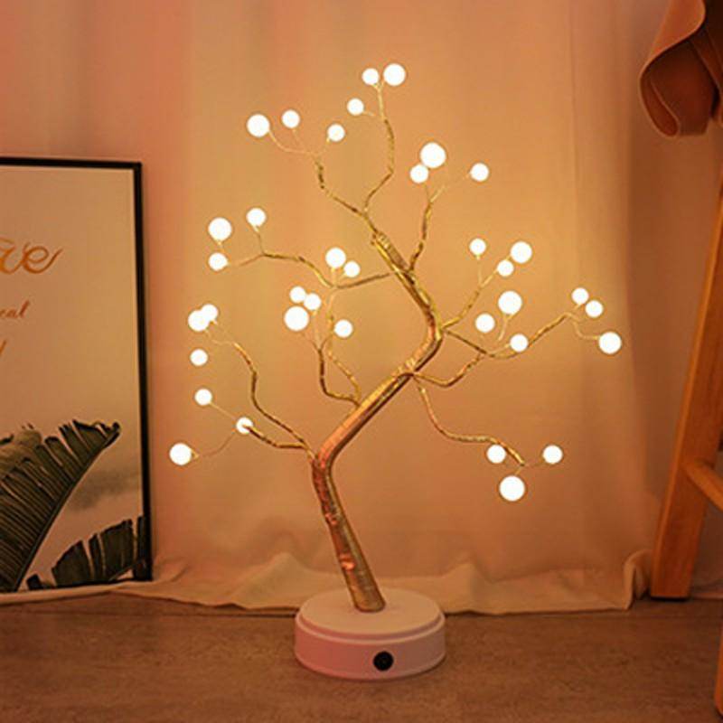 LED Bonsai Spirit Tree - Artificial Decorative Light Up Plant for Home, Office & Zen Garden Decor - Perfect for Meditation Rooms, Gift Giving & Feng Shui