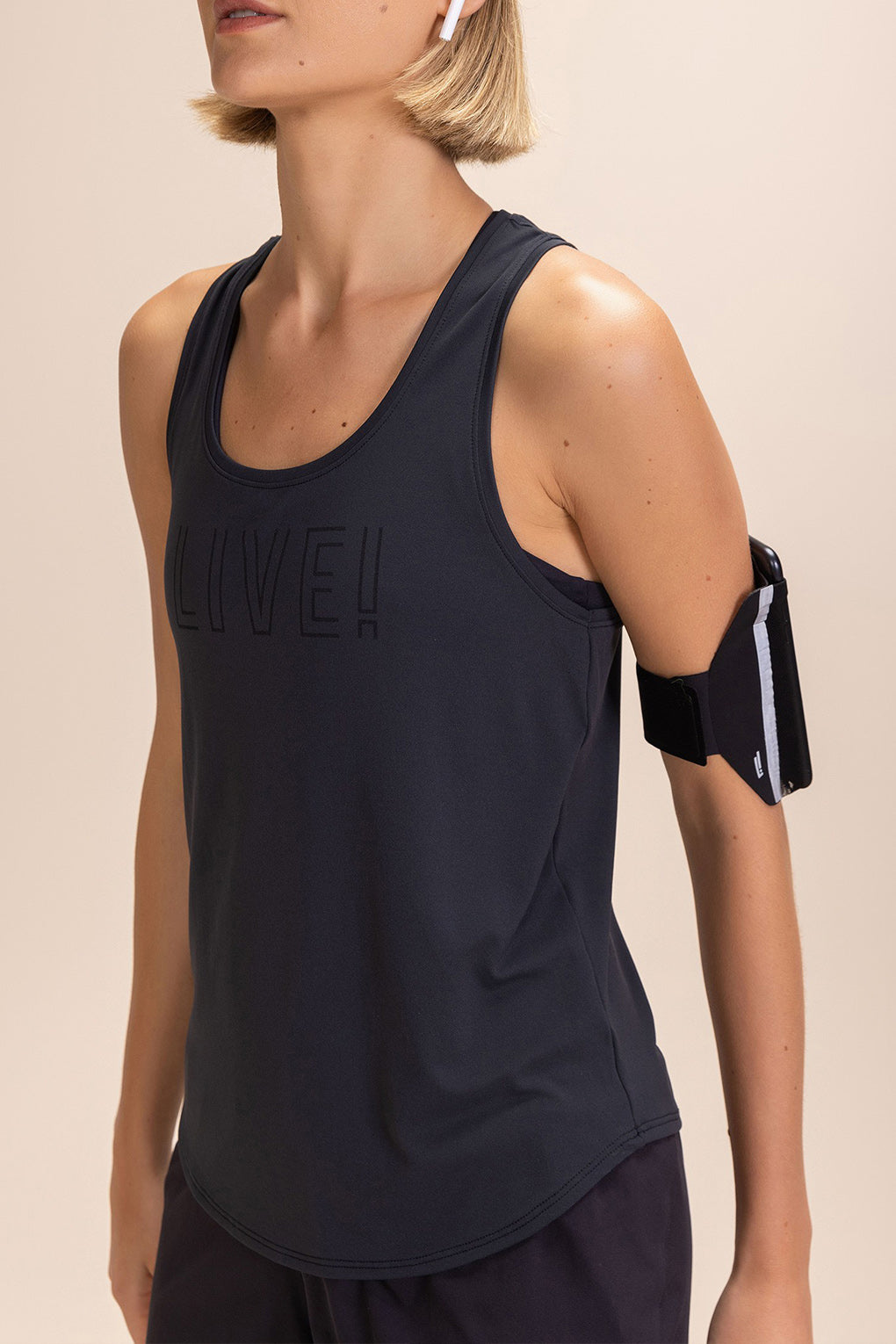 LIVE! Pro Bio Tank Top for Women - Breathable Workout Shirt, Moisture-Wicking Fitness Top - Perfect for Yoga, Running & Gym