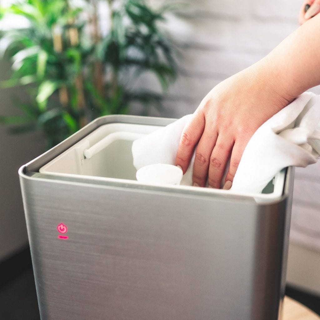 Premium Warm and Cool Mist Ultrasonic Humidifier with Digital Display - Perfect for Bedroom, Nursery, and Office Use