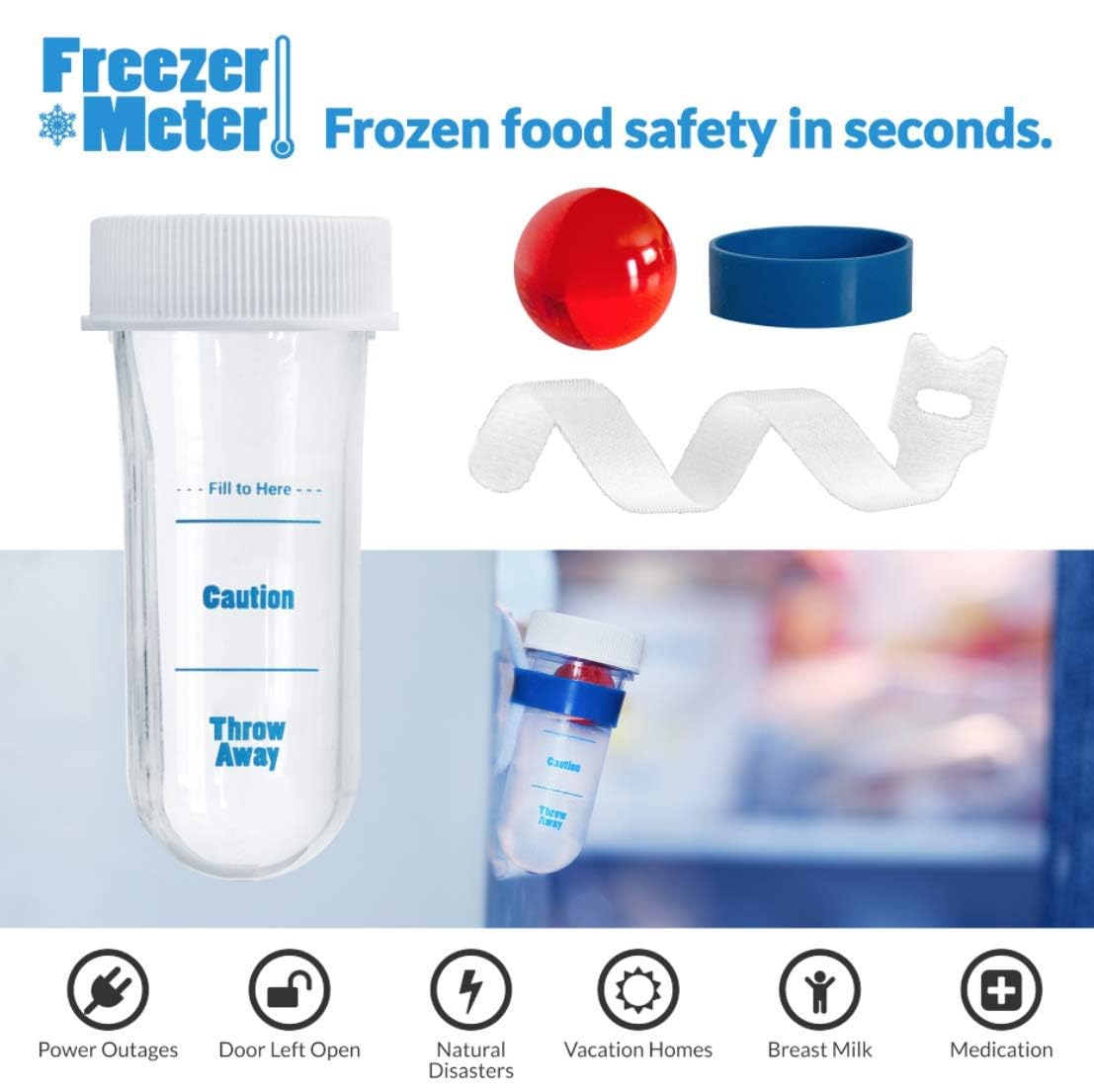 Food Safety Thermometer - Digital Traceable Temperature Monitor for Cooking, Grilling & Food Storage | Wireless & Battery-Free | Perfect for Restaurants, Kitchens & Home Use