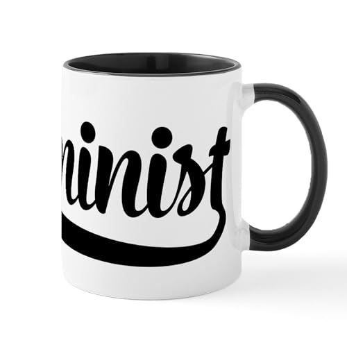 White/Black Inside - Feminist Mugs