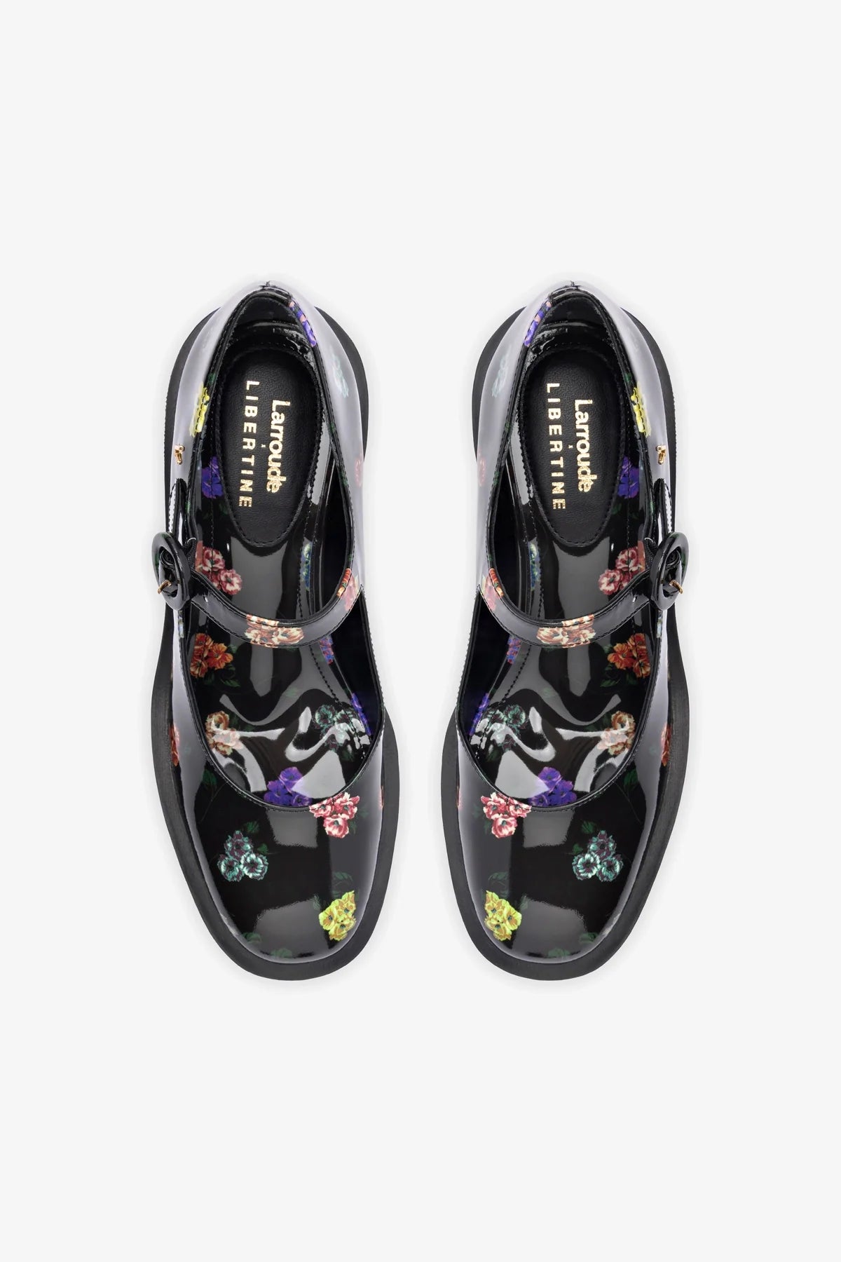 Larroudé x Libertine Olivia Pump Women's Heels - Antique Primrose Color, Elegant Pointed Toe & Comfortable Block Heel | Perfect for Office, Parties & Special Occasions