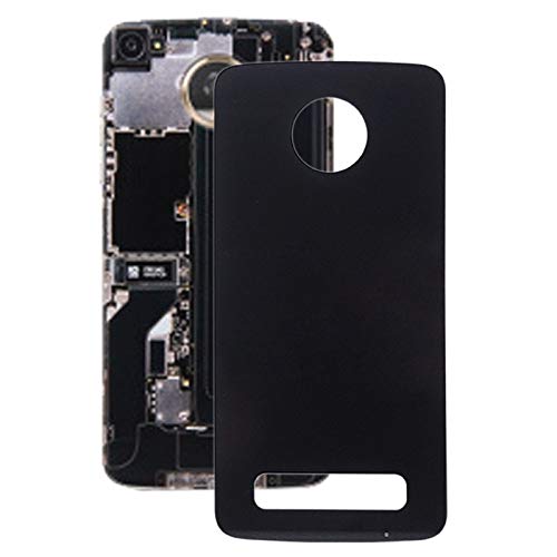 Original Motorola Moto Z Play XT1635 Replacement Back Cover with Battery - Durable Black Phone Case for Moto Z Play (Perfect for Everyday Use & Travel Protection)