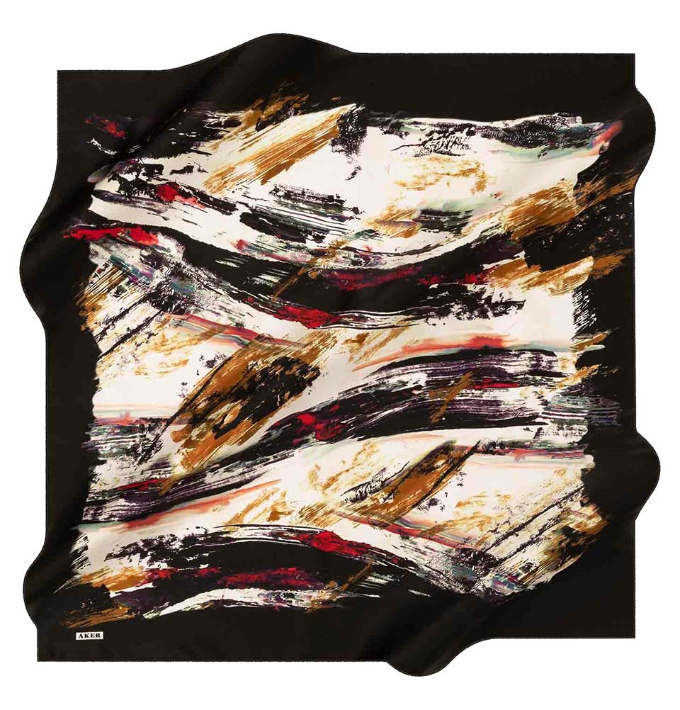 Premium Aker Turkish Silk Hijab Scarf - Lightweight Breathable for Spring & Summer 2020 Collection (Style #8024 311) - Perfect for Daily Wear, Prayer, and Special Occasions