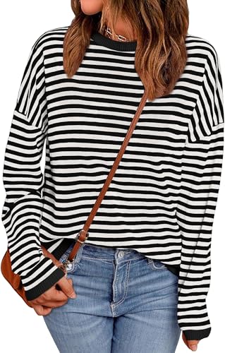 Black White Striped