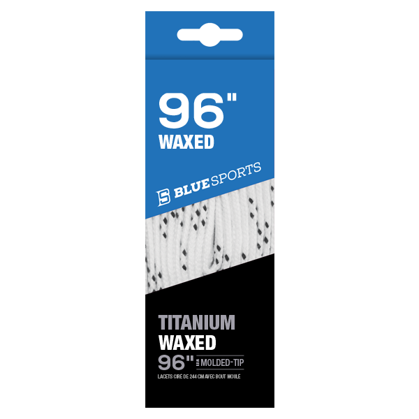 Premium Blue Titanium Waxed Shoelaces for Sports & Running - Durable, Non-Slip, Water-Resistant - Ideal for Sneakers, Boots, and Athletic Shoes