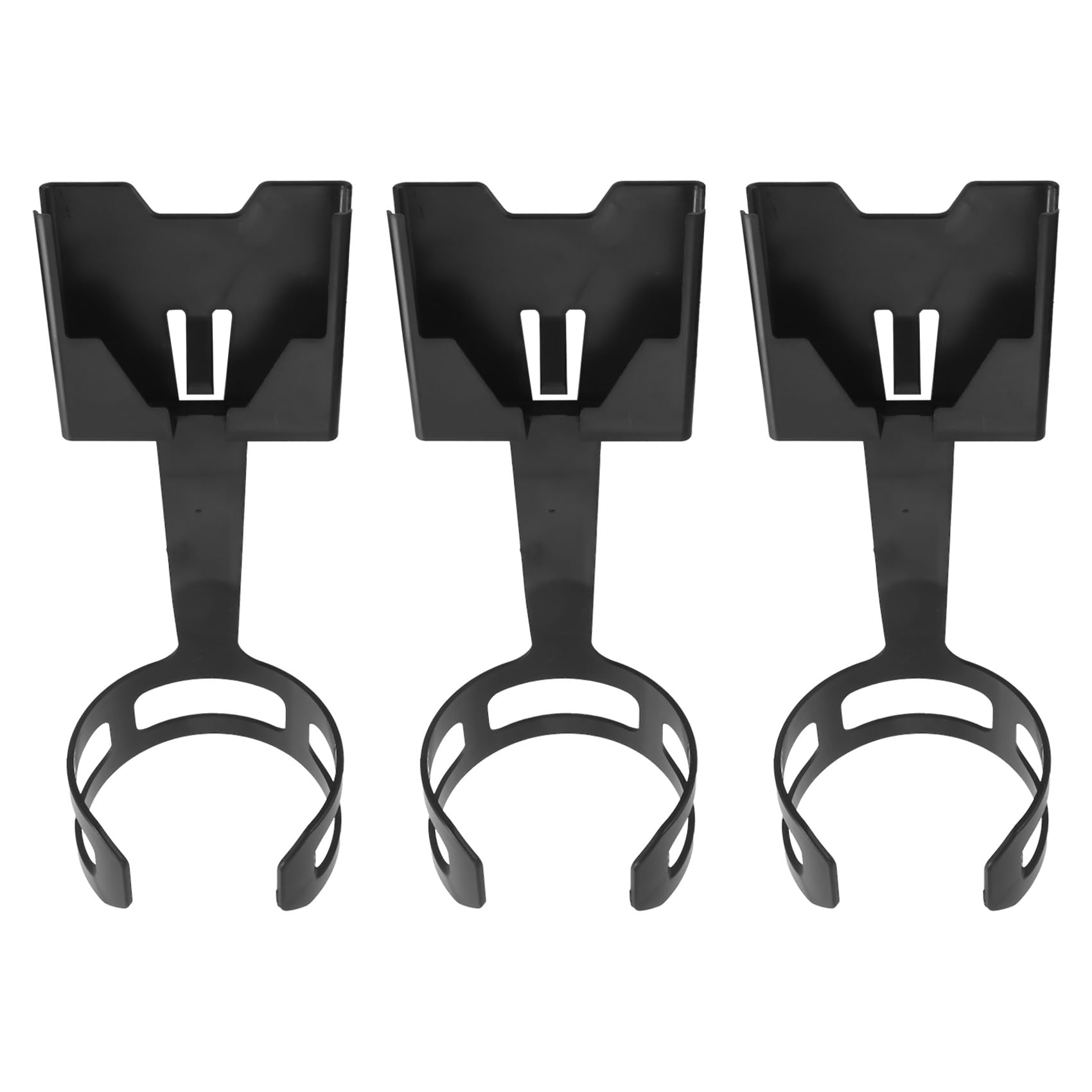 3PCS Universal Car Cup Phone Holder - Adjustable 2-in-1 Cup Shaped Phone Mount for iPhone & Android - Perfect for Road Trips, Commuting & Hands-Free Driving