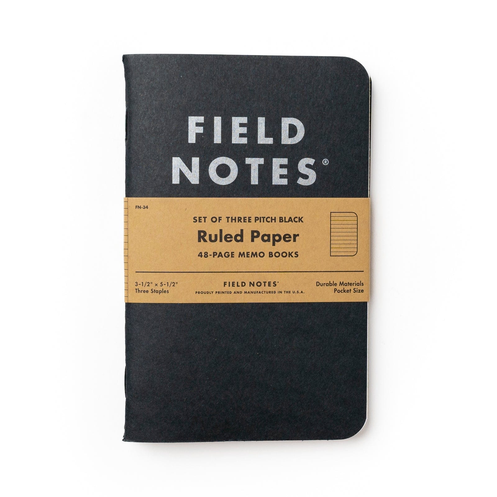 Field Notes Notebooks - Durable Pocket-Sized Memo Books for Journaling, Sketching & Note-Taking | Perfect for Outdoor Adventures, Office Use & Daily Planning