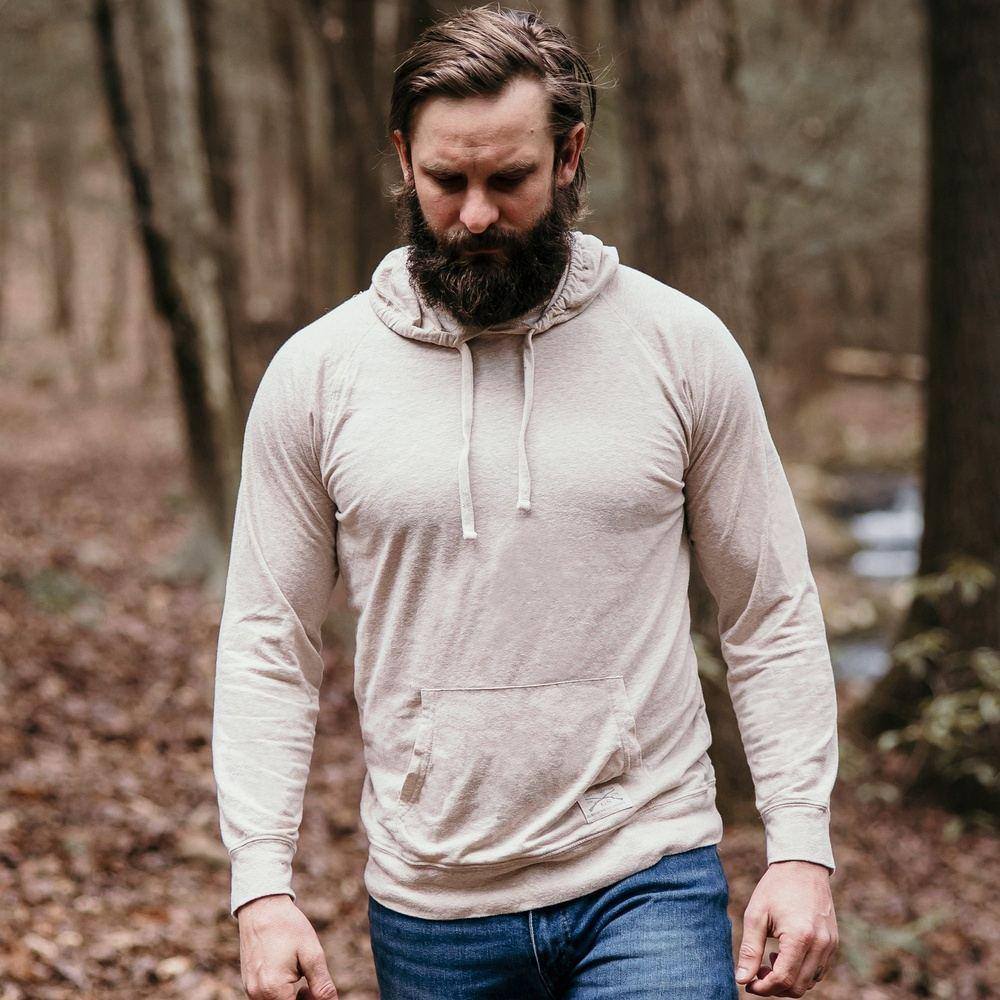 Comfortable Hangover Hoodie - Heather Sand Color | Cozy Pullover for Relaxing at Home, Lounging & Casual Wear