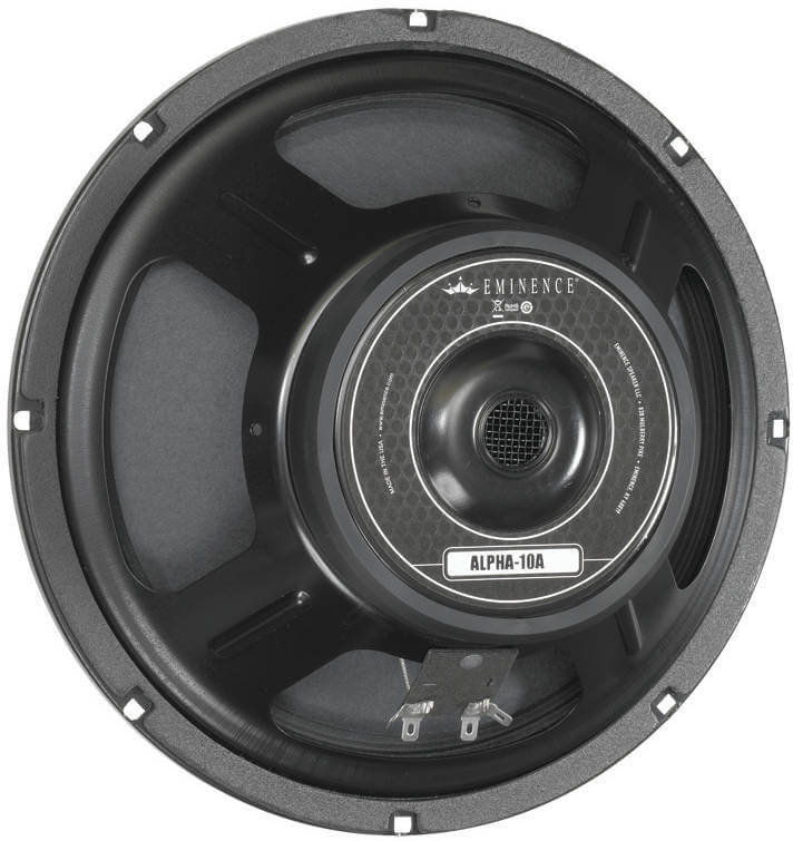Eminence Alpha 10A 10-Inch 8 Ohm 150W Midbass Pro Audio Woofer Speaker - Perfect for PA Systems, Bass Guitar Amps, and Studio Monitor Enclosures