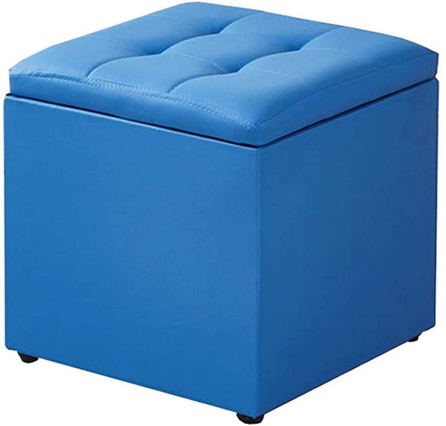 GTYT PU Faux Leather Storage Ottoman - Multi-Purpose Footstool Seat with Hidden Storage for Living Room & Bedroom - Holds Up to 150KG - Perfect as Bed End Stool, Coffee Table Companion or Extra Seating (Choose Your Color)
