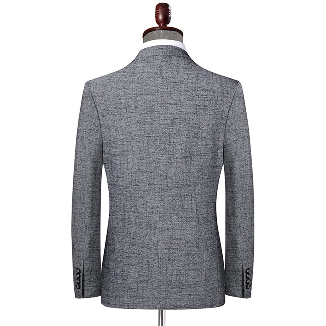 Classic Men's Suit Jacket - Business Casual Blazer with Warm Lining | Perfect for Office Wear, Weddings & Formal Events