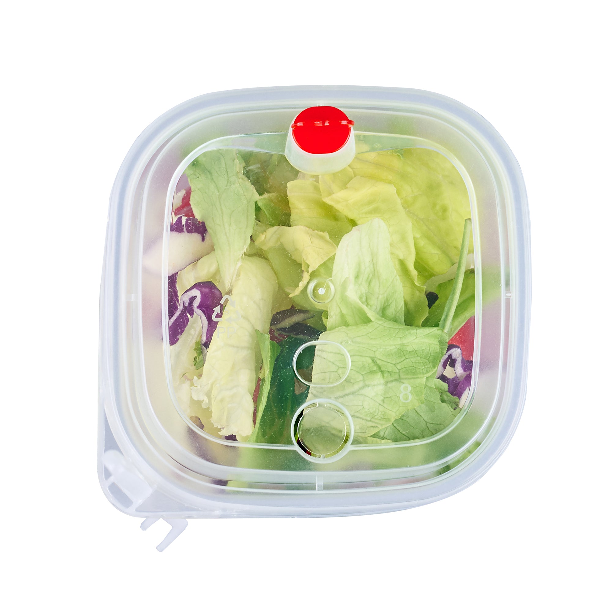 24 oz Clear Plastic Salad To Go Containers with Lids & Forks - 100 Pack | BPA-Free Meal Prep Containers for Office Lunch, Picnics & Takeout Food Storage