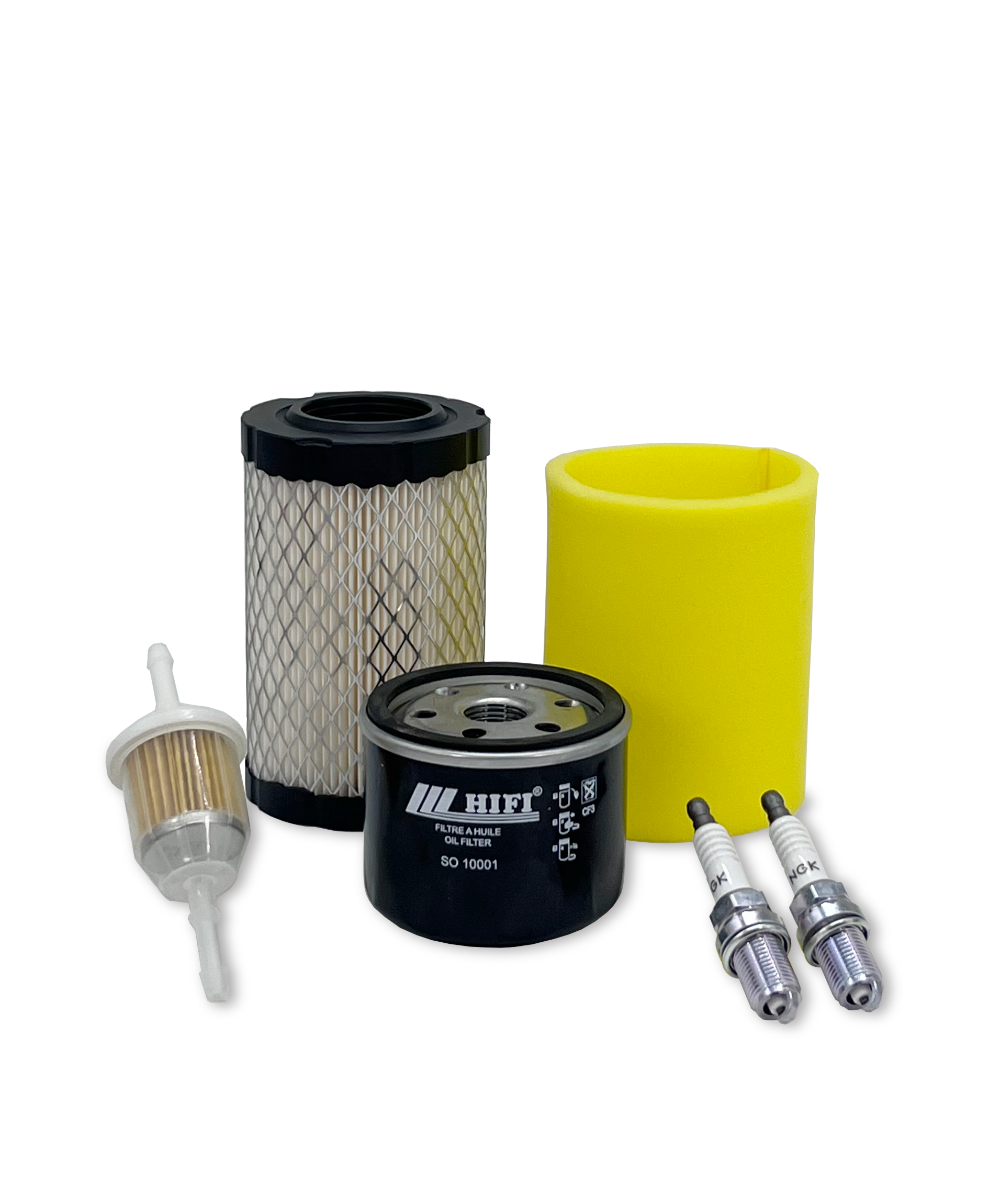 HERO® Maintenance Filter Kit for John Deere Z225 EZTrak Zero Turn Mower - Air & Oil Filters Replacement Set - Perfect for Residential Lawn Care & Landscaping