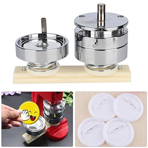 Valentine's Day 58mm Button Maker Machine - DIY Badge Pin Press Tool with Mould for Carnival, Events & Crafts | Create Custom Buttons for Gifts, Parties & School Projects