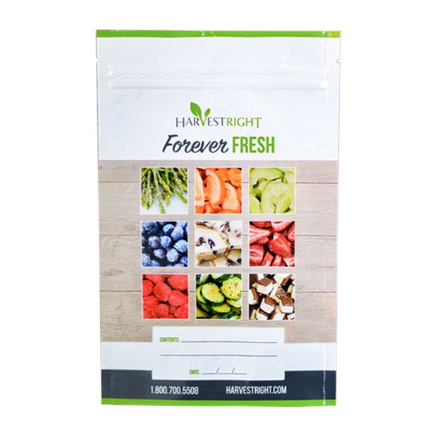 Harvest Right Resealable Mylar Bags (300 Pack) - Airtight Food Storage for Long Term Preservation | Perfect for Freeze Drying, Emergency Supplies & Camping Essentials