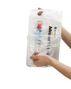 Hollister Advance Plus Touch-Free Intermittent Catheter System - 6FR 16 (40CM) Straight - 100 per Box - Ideal for Home Use, Travel & Medical Facilities