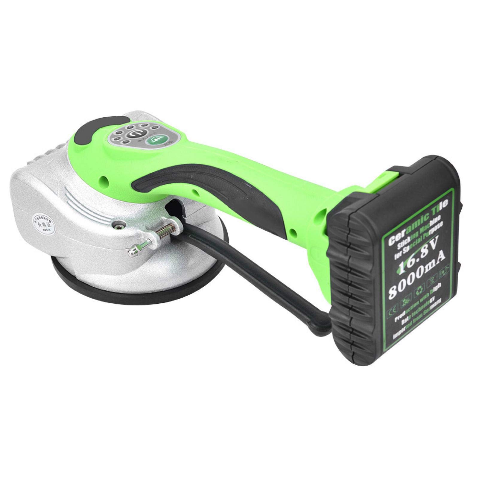16.8V Cordless Tile Vibrator - Professional Floor & Wall Tiling Tool with US Plug (100-240V) - Portable Leveling Machine for Perfect Plaster Laying - Ideal for DIY Home Renovation & Professional Construction Projects