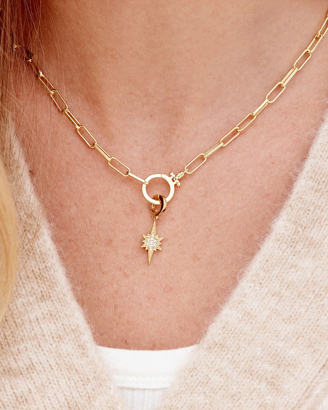 Celestial Parker Charm Necklace - Elegant Zodiac Pendant for Women - Perfect for Gifts, Daily Wear & Special Occasions