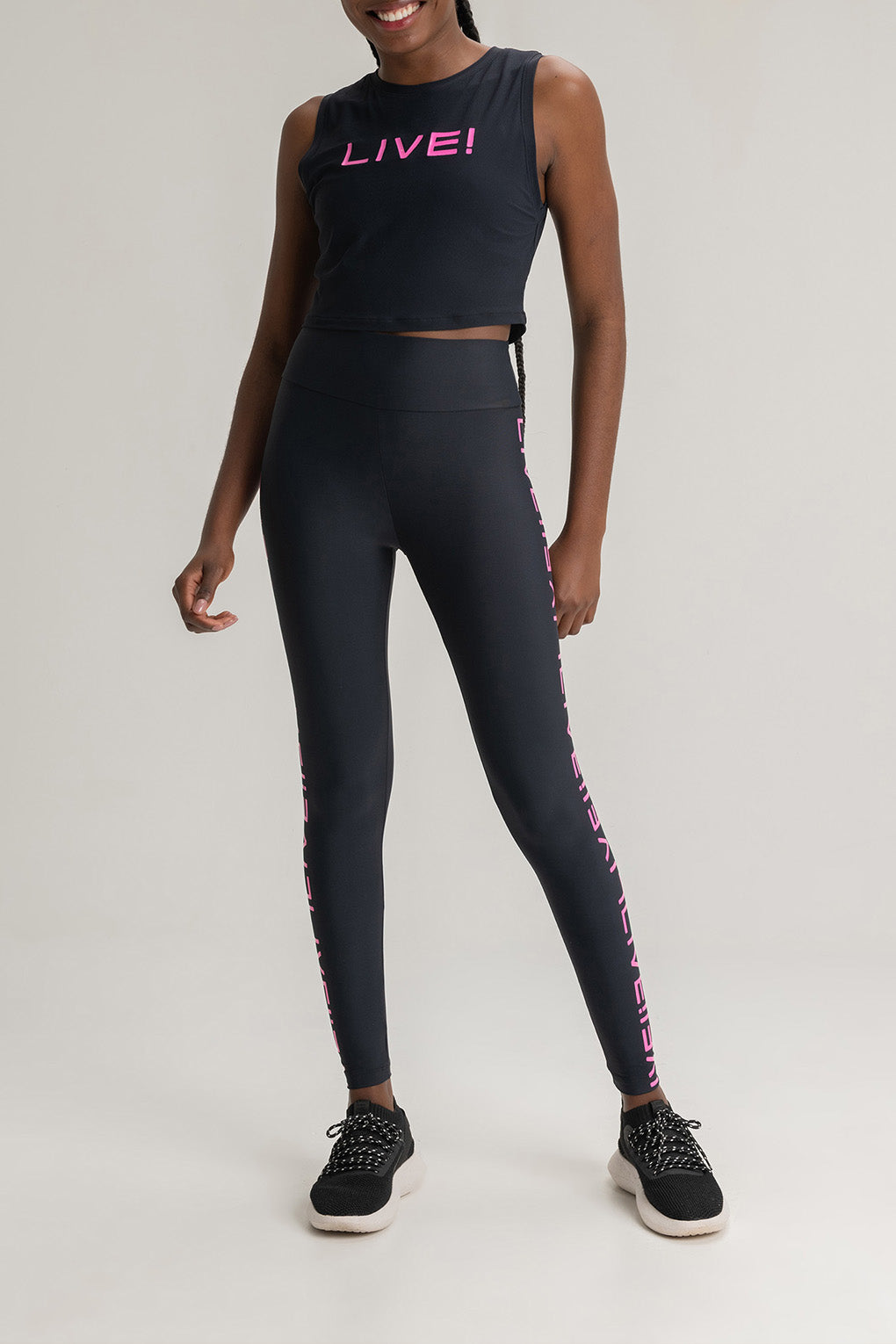 Icon Neo Leggings - High Waist Yoga Pants for Women, Tummy Control Workout Leggings with Pockets - Perfect for Yoga, Running, Gym & Lounge Wear
