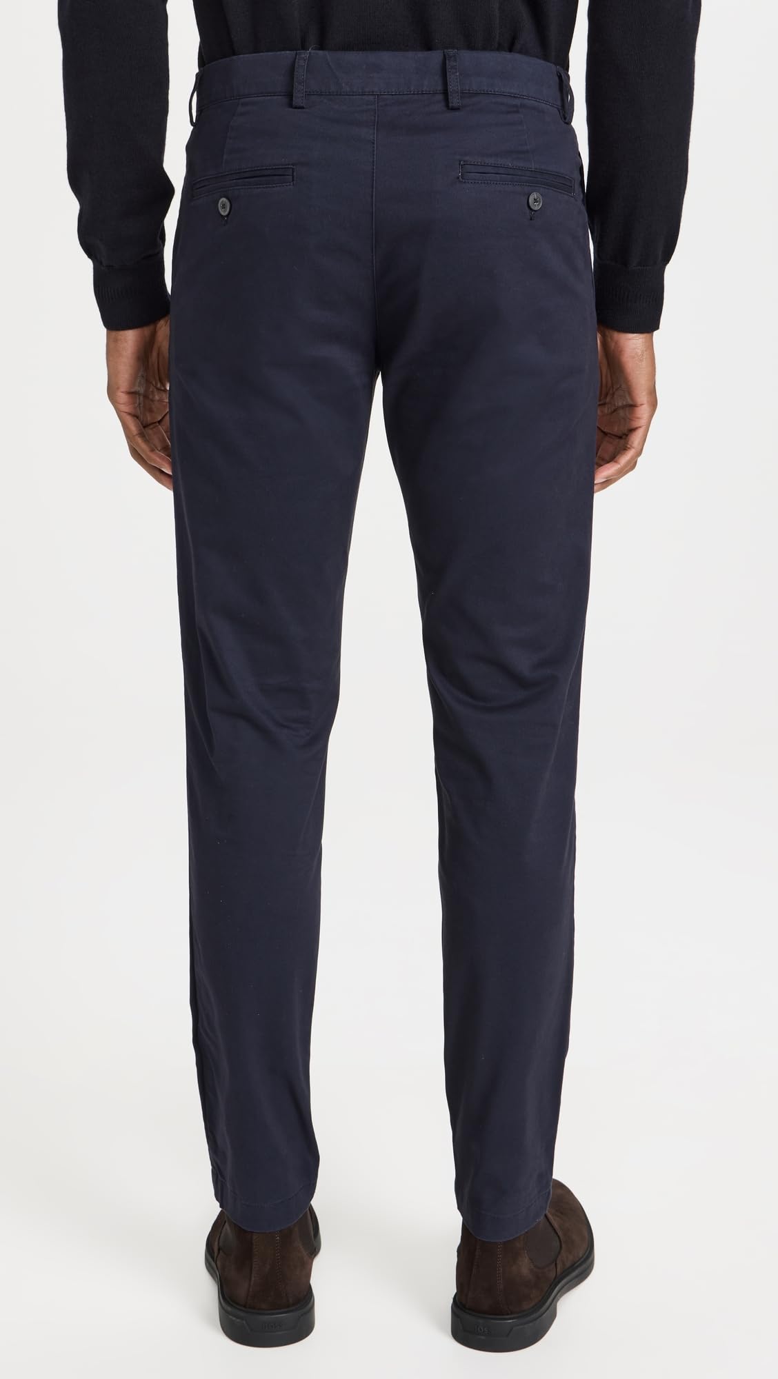 Club Monaco Men's Connor Chino Pants - Slim Fit Stretch Comfort Casual & Dress Pants for Office, Business, and Everyday Wear