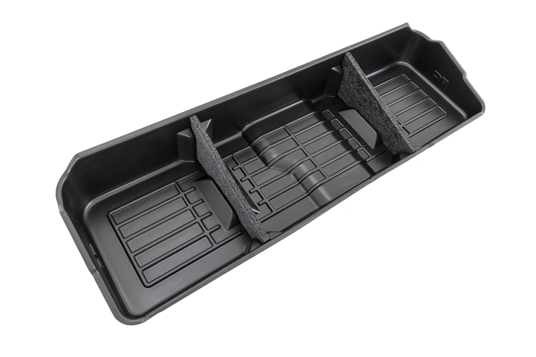 Rough Country Under Seat Storage Organizer for 2007-2013 Chevy Silverado 1500 & GMC Sierra 1500 Crew Cab - Custom Fit Durable Truck Storage Box with Anti-Skid Surface | Perfect for Tools, Emergency Kits & Off-Road Gear Organization
