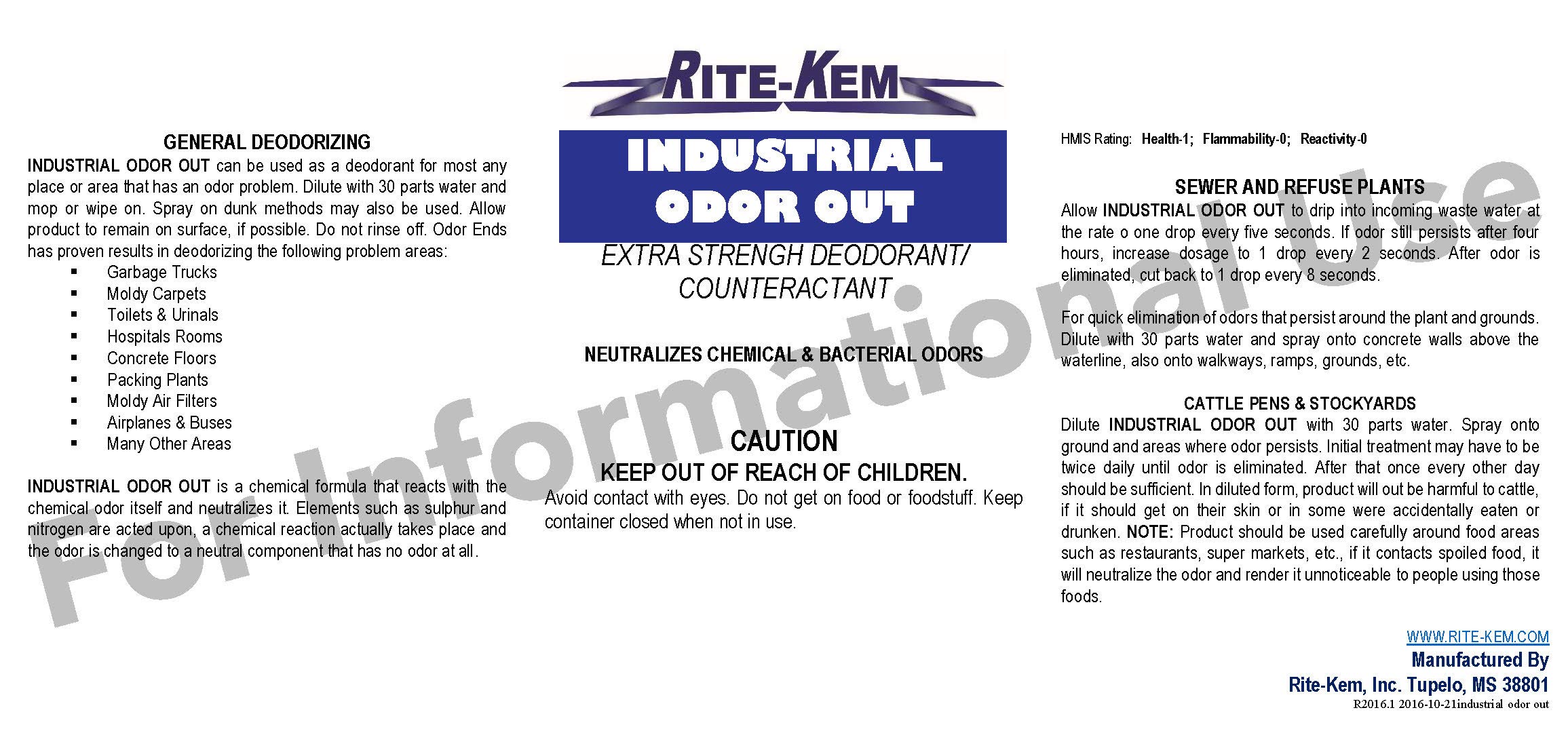 Rite-Kem Industrial Laundry Detergent Powder - 50 lb Bulk Commercial Strength for Heavy-Duty Washing Machines, Hotels & Hospitals | High-Efficiency Stain Remover for Towels, Uniforms & Work Clothes