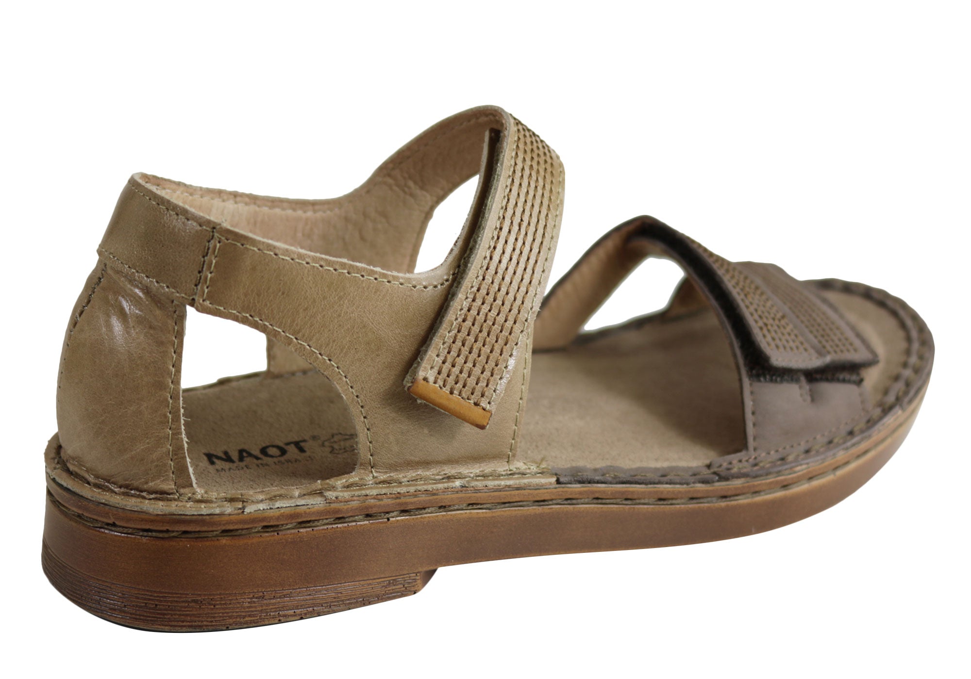 Naot Amarante Women's Leather Wide Fit Orthotic Friendly Sandals - Comfortable Supportive Summer Walking Shoes for Travel, Beach & Casual Outings