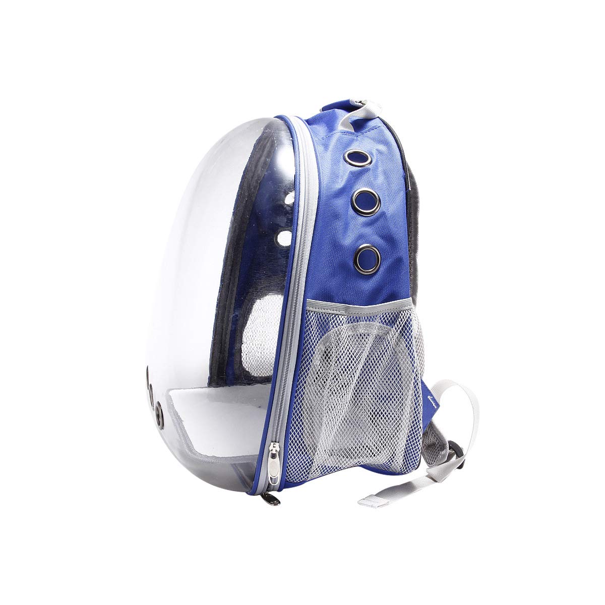 Ulalaza Cat Carrier Backpack - Large Pet Travel Backpack for Cats & Dogs, Transparent Space Capsule Design for Hiking, Air Travel & Car Rides - Perfect for Vet Visits, Outdoor Adventures & Daily Commutes