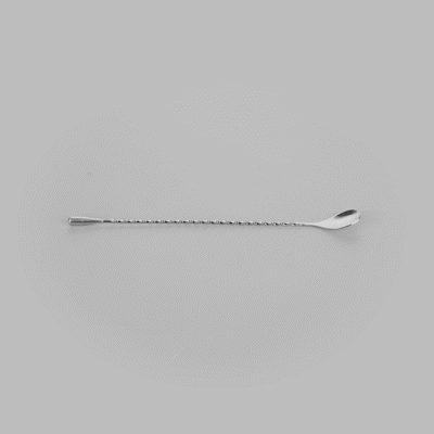 Premium Bar Lux Stainless Steel Belicoso Barspoon - 12-Inch Professional Cocktail Mixing Spoon (1 Count) - Perfect for Bartenders, Home Bars & Craft Cocktail Enthusiasts