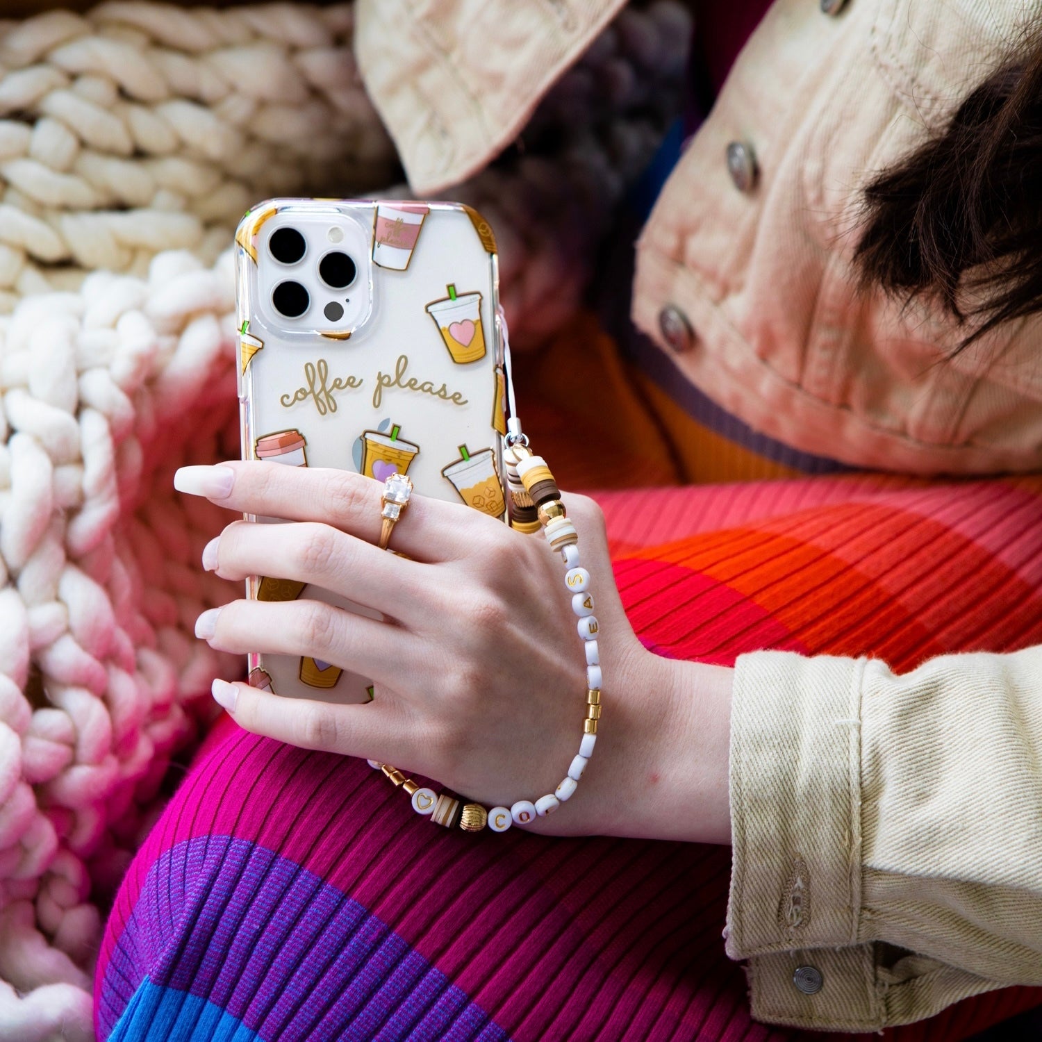 Premium Coffee First iPhone Case - Durable & Stylish Phone Cover for iPhone - Perfect for Coffee Lovers & Daily Use
