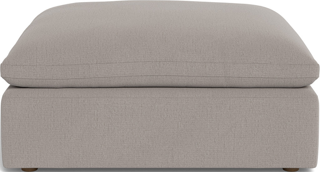 Fluffy Ottoman Stool - Soft Plush Footrest Pouf for Living Room, Bedroom, Nursery - Perfect for Relaxing, Decorating & Extra Seating