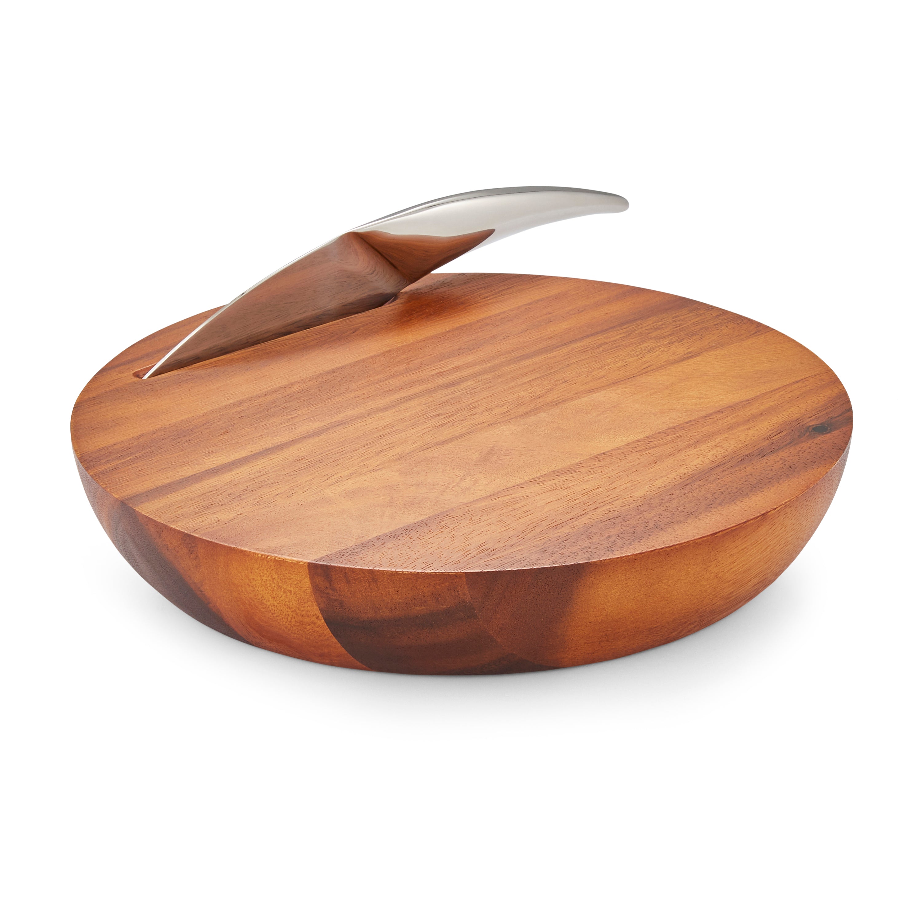 Premium Harmony Wooden Cheese Board Set with Stainless Steel Knife - Perfect for Wine Pairing, Charcuterie, and Entertaining Guests