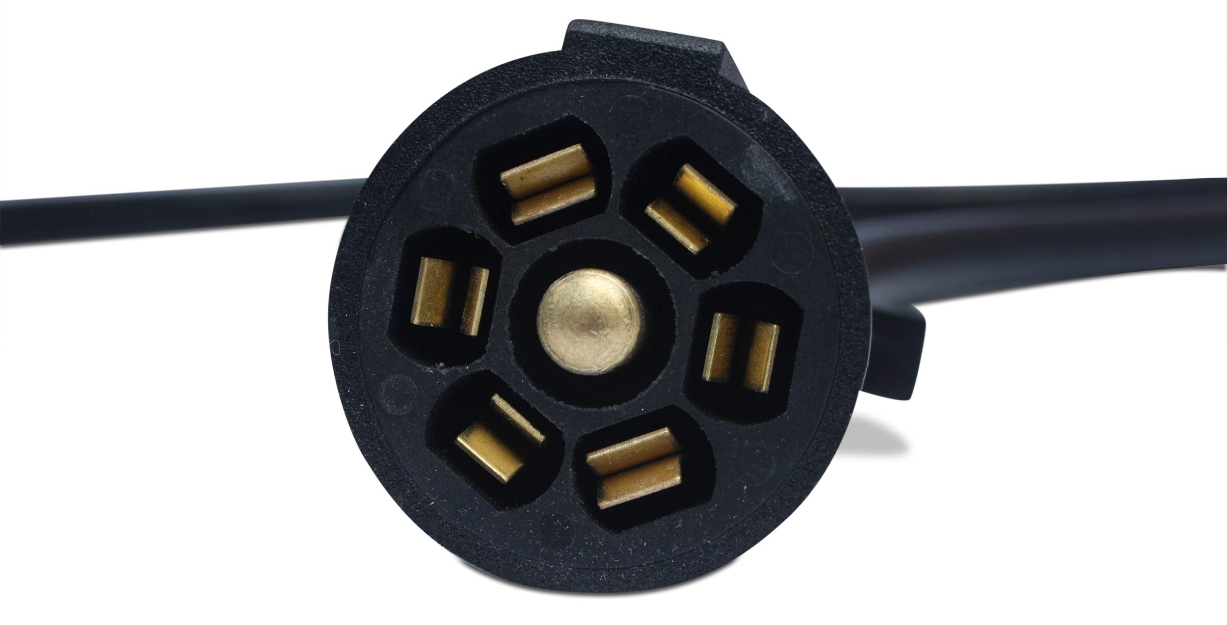 Strobe Stopper Trailer Light Enhancer - 7-Way RV Standard 50 Inch LED Trailer Light Connector for Safe Towing | Perfect for RVs, Campers, and Boat Trailers at Night or in Low Visibility Conditions