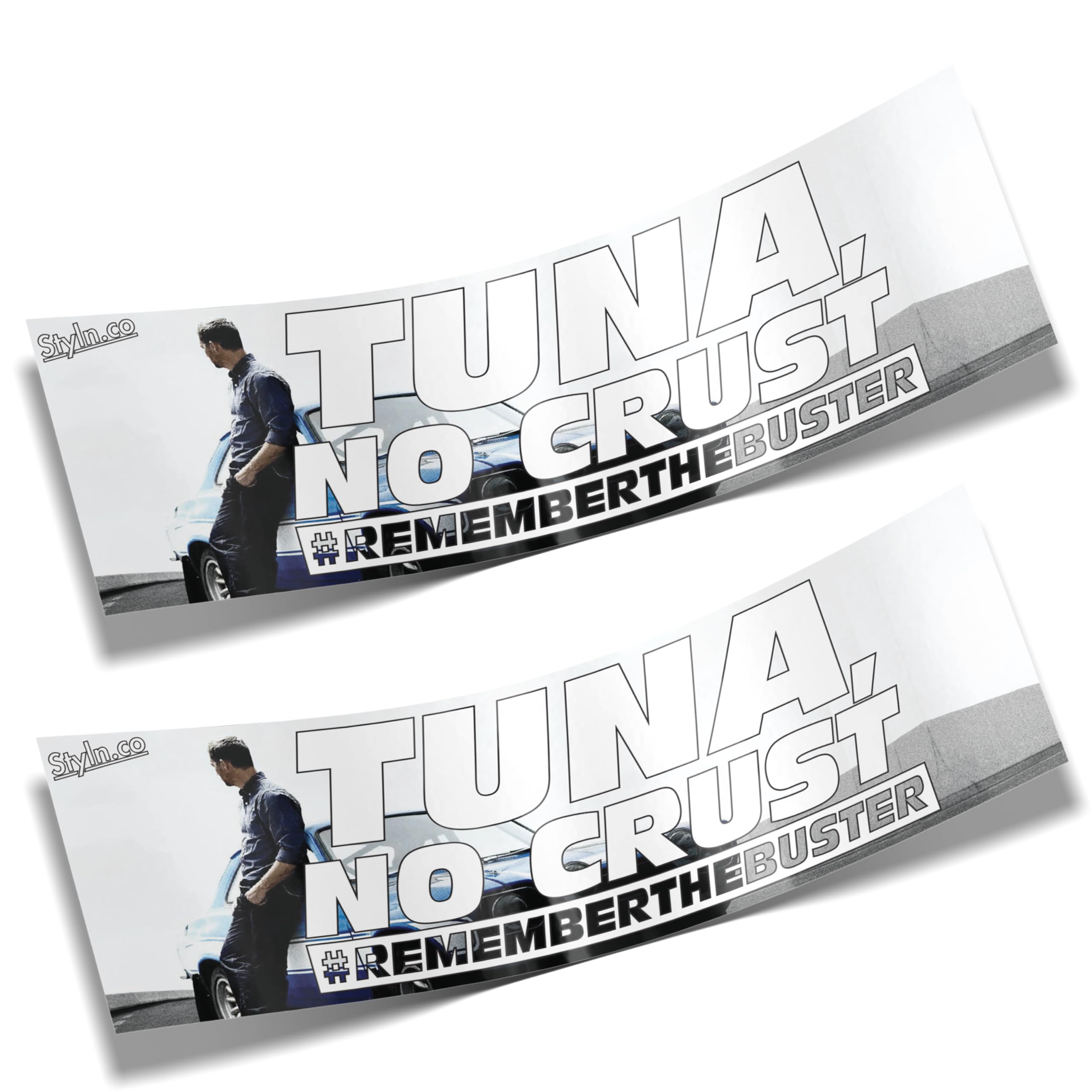 Premium Tuna No Crust Slap Sticker (2-Pack) - 8