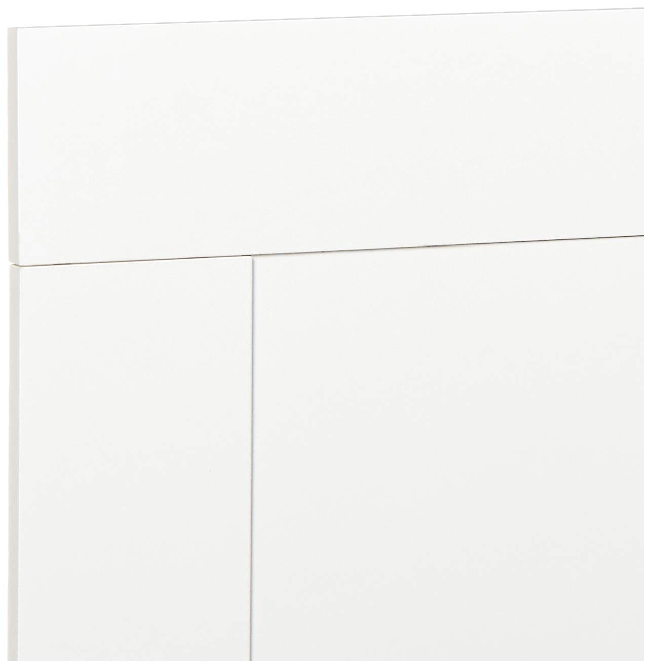 White King Size Bed Headboard - Elegant Upholstered Headboard for Master Bedroom, Bedroom Decor, and Home Styling