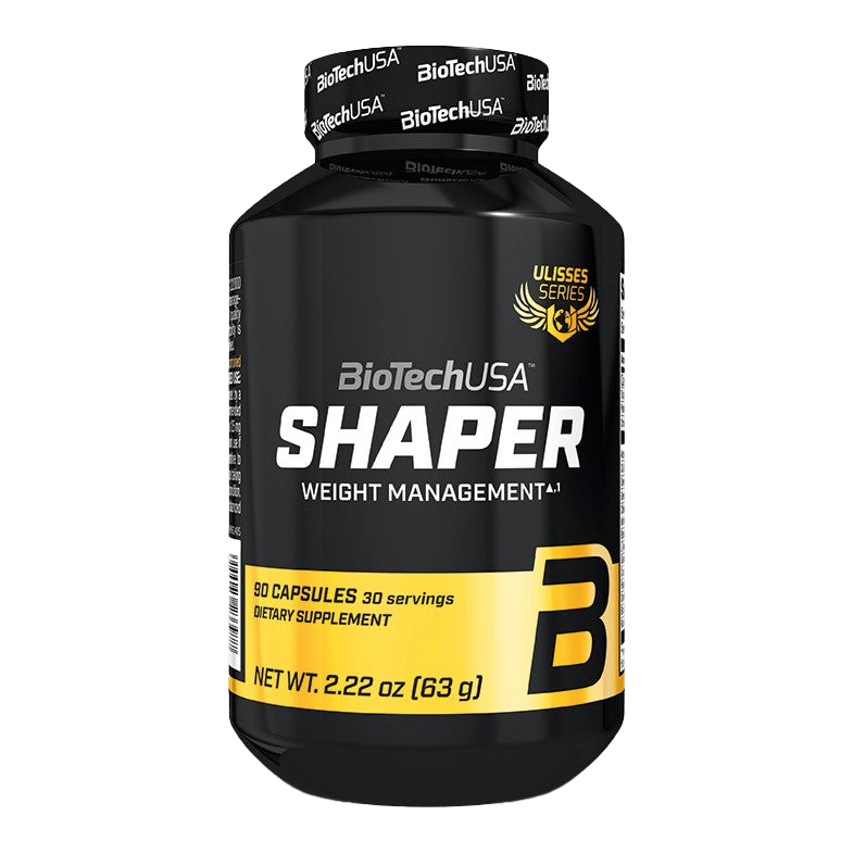 BioTechUSA Ulisses Shaper - 90 Capsules for Muscle Growth & Fat Burning | Pre-Workout & Post-Workout Supplement for Bodybuilders & Athletes