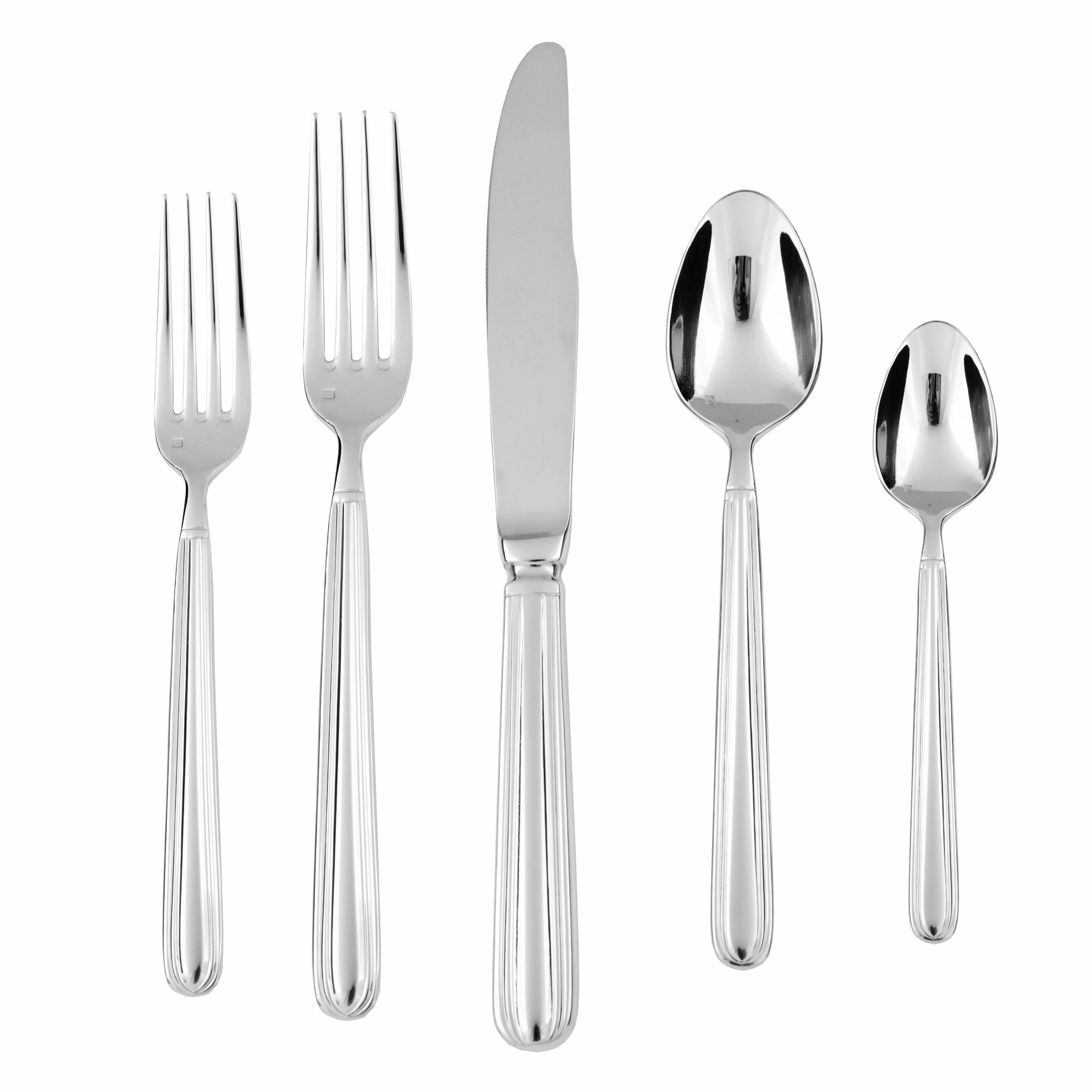 Fortessa Metropolitan 18/10 Stainless Steel Table Spoons - Set of 12 - Premium Flatware for Fine Dining, Restaurants & Elegant Home Dinner Parties