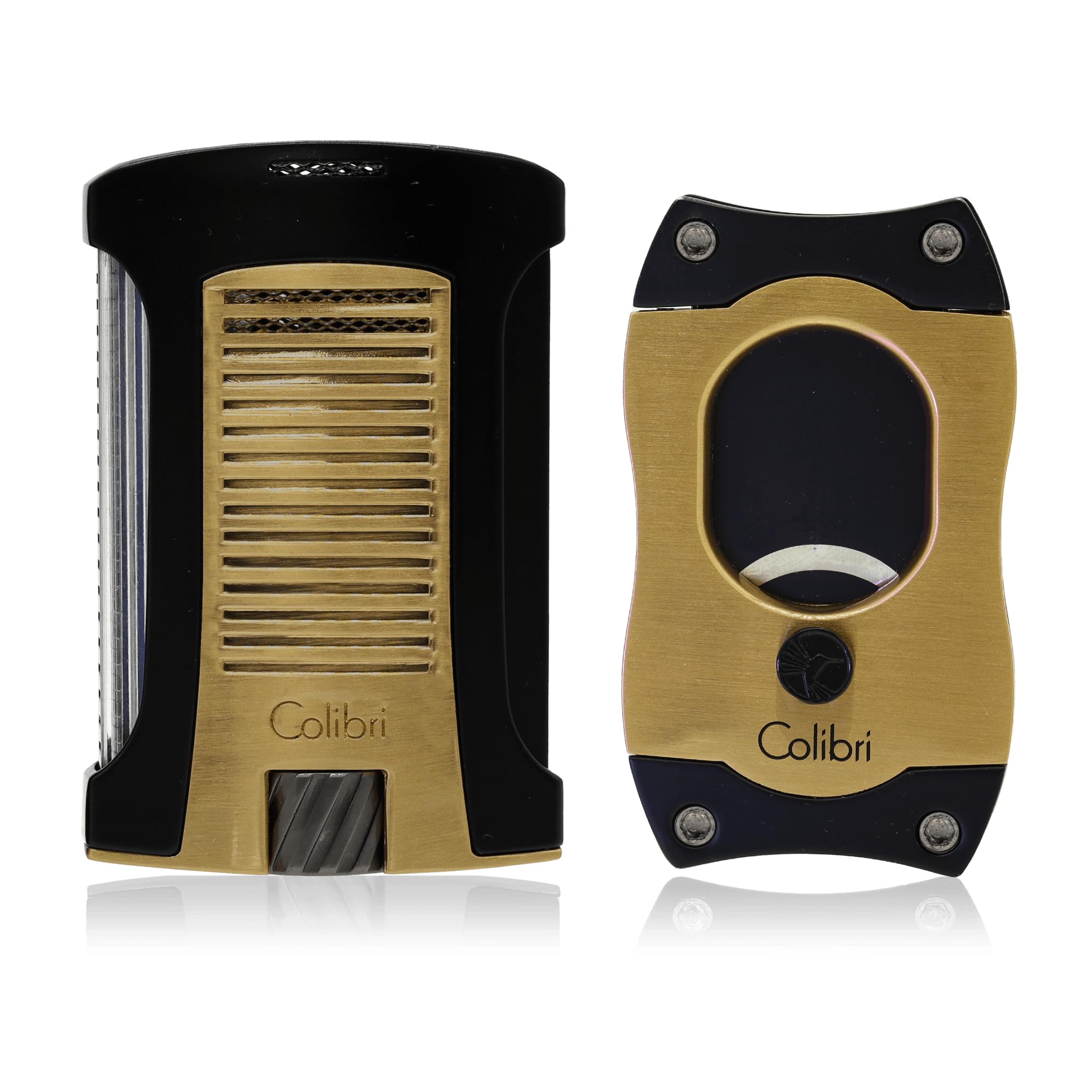 Colibri Daytona + S-Cut Premium Lighter Gift Set in Gold - Perfect for Weddings, Anniversaries & Luxury Gifting