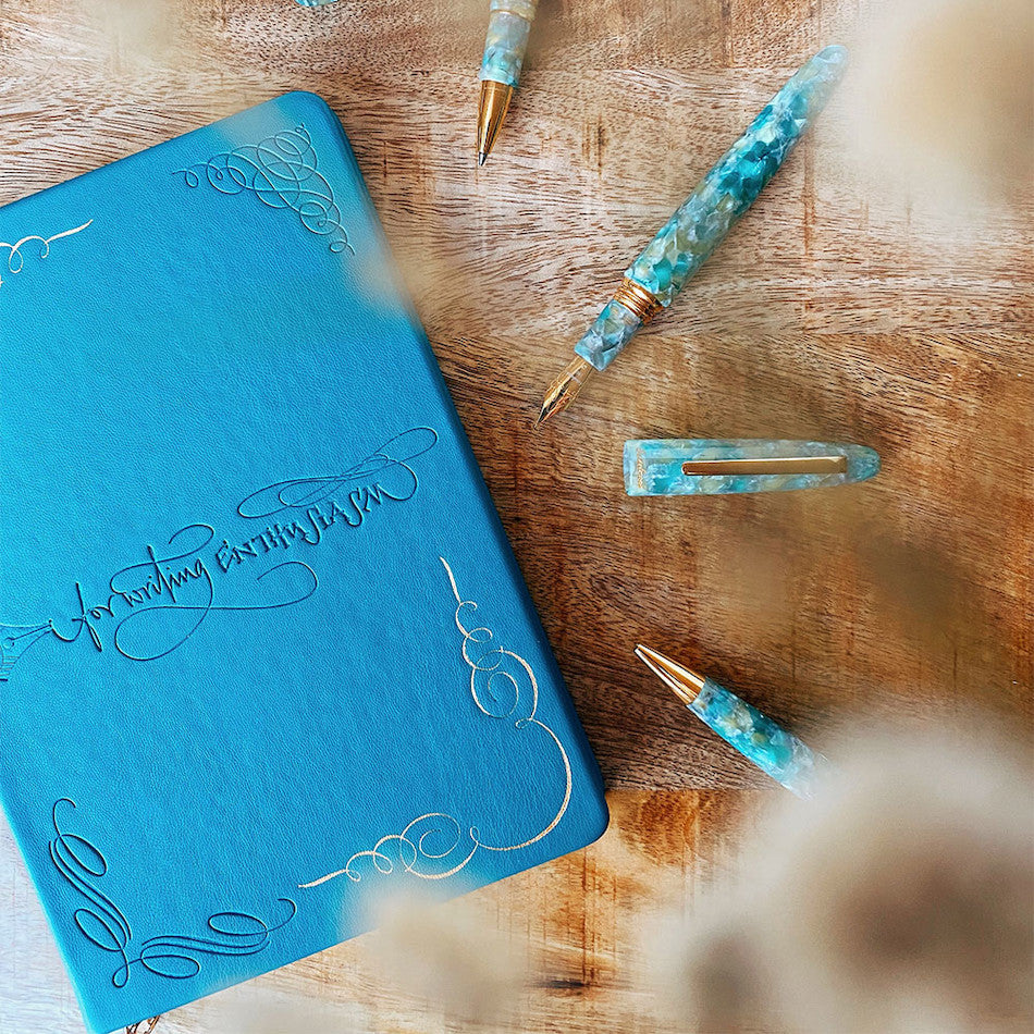 Esterbrook Write Your Story Journal - Premium Teal Lined Notebook for Writing, Journaling & Note Taking - Perfect Gift for Writers, Students & Creative Minds
