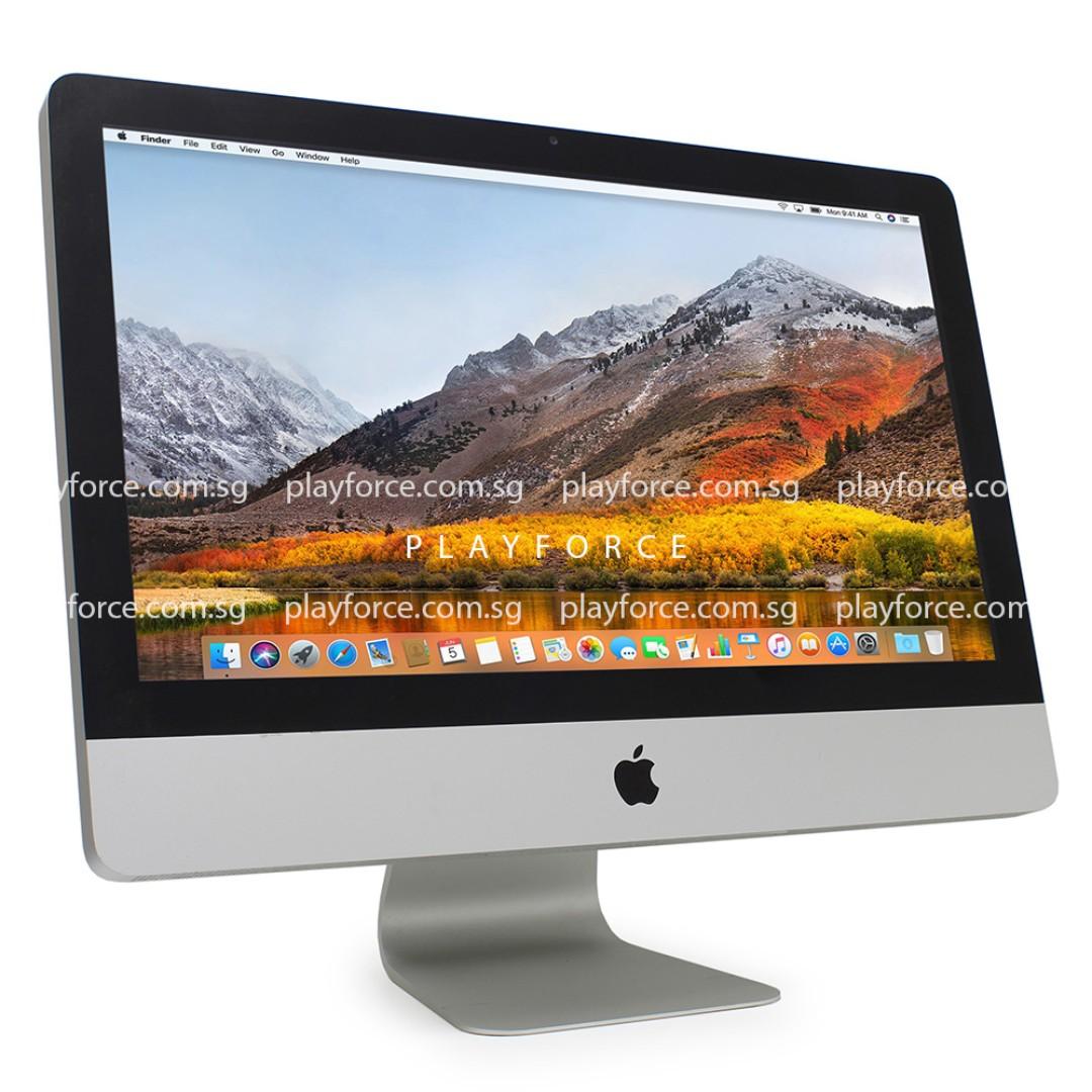 Apple iMac 21.5-inch Desktop Computer Late 2011 Model (Core i5 Processor, 4GB RAM, 500GB HDD) - Perfect for Home Office, Graphic Design & Everyday Computing