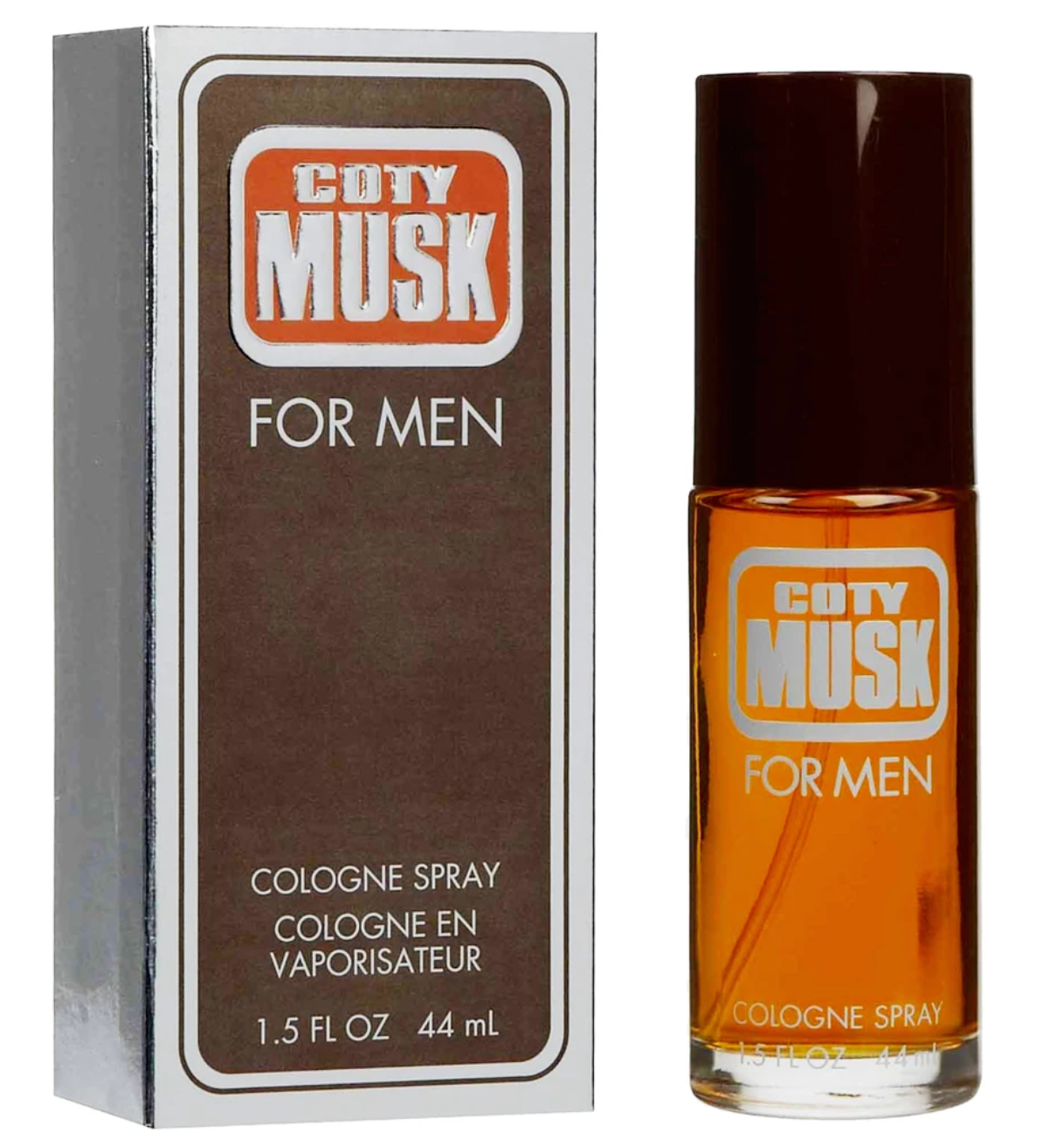 Coty Musk Cologne Spray for Men - 44ML Eau de Toilette | Fresh & Masculine Scent for Daily Wear, Office & Date Night