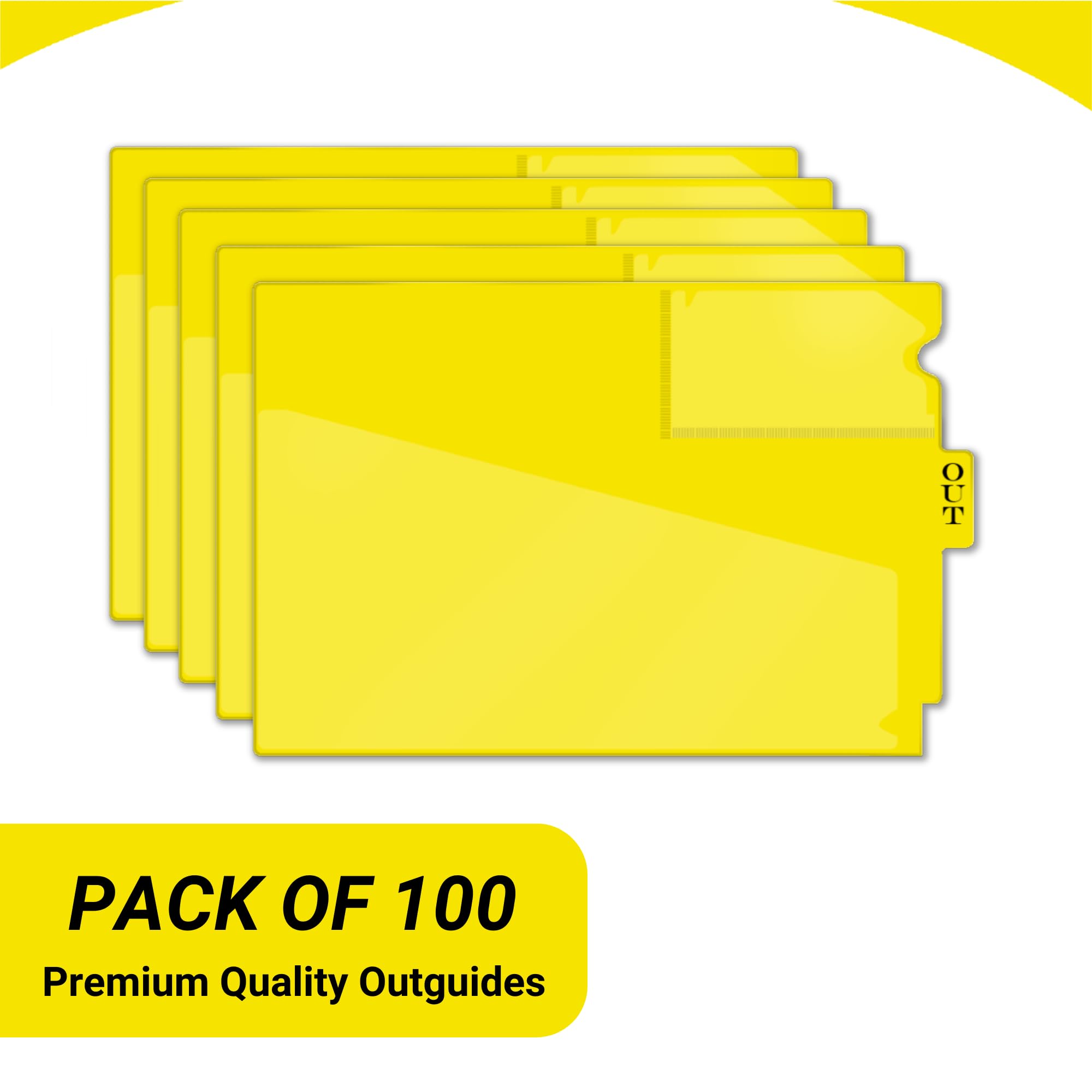 Doctor Stuff - Vinyl File Folders with Center Tab, Diagonal Cut Front Pocket & Top Slip Pocket, Letter Size 9