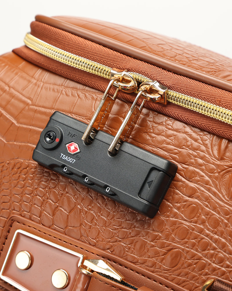 Apollo 2 Ultimate Travel Set in Caramel - Premium Luggage & Carry-On Essentials for Business Trips & Vacations | Perfect for Air Travel, Road Trips & Weekend Getaways