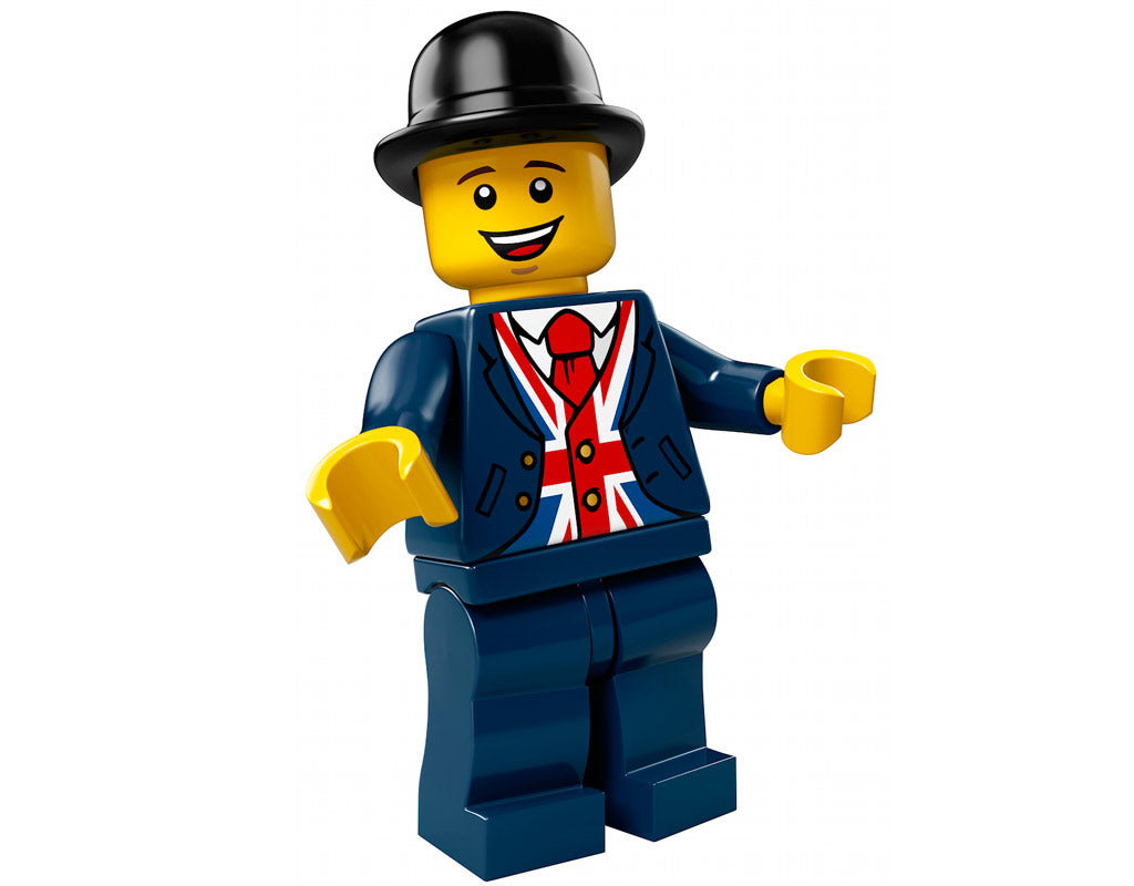 LEGO Lester Minifigure 40308 | Official LEGO Collectible Toy | Perfect for LEGO City Sets & Display Collections