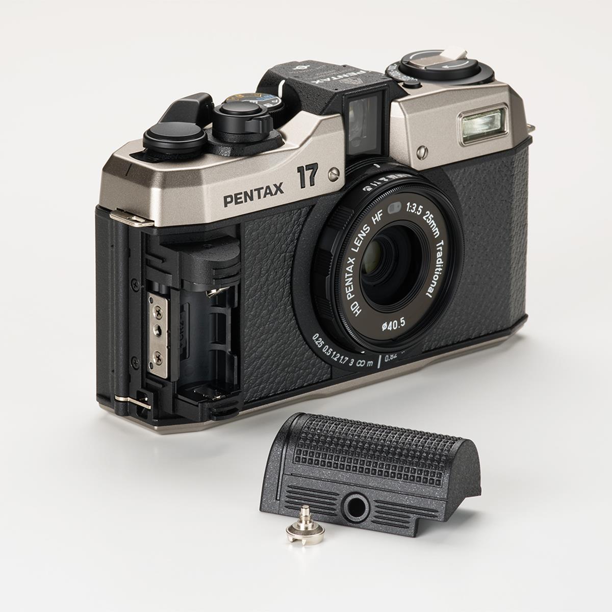 Pentax 17 Film Camera - Vintage Style 35mm Point & Shoot Camera for Travel, Street Photography & Everyday Use