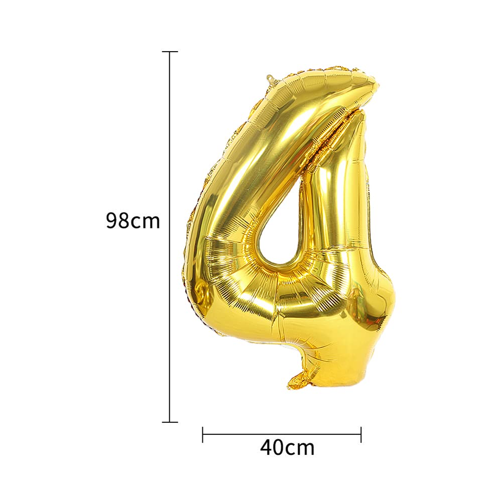 24th Birthday Party Decorations - Happy Birthday Banner, Helium Balloons, Gold Foil & Latex Number 24 Balloons for 24 Years Old Celebration - Perfect for Adult Birthday Parties, Milestone Decor & Anniversary Events